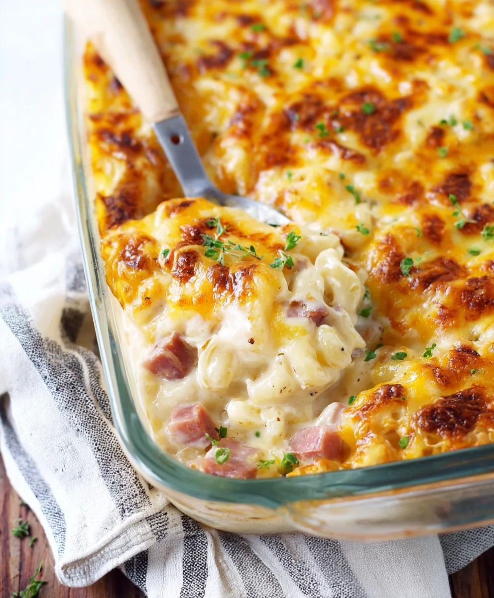 Leftover Beef Beef Ham Cheese Casserole Recipe