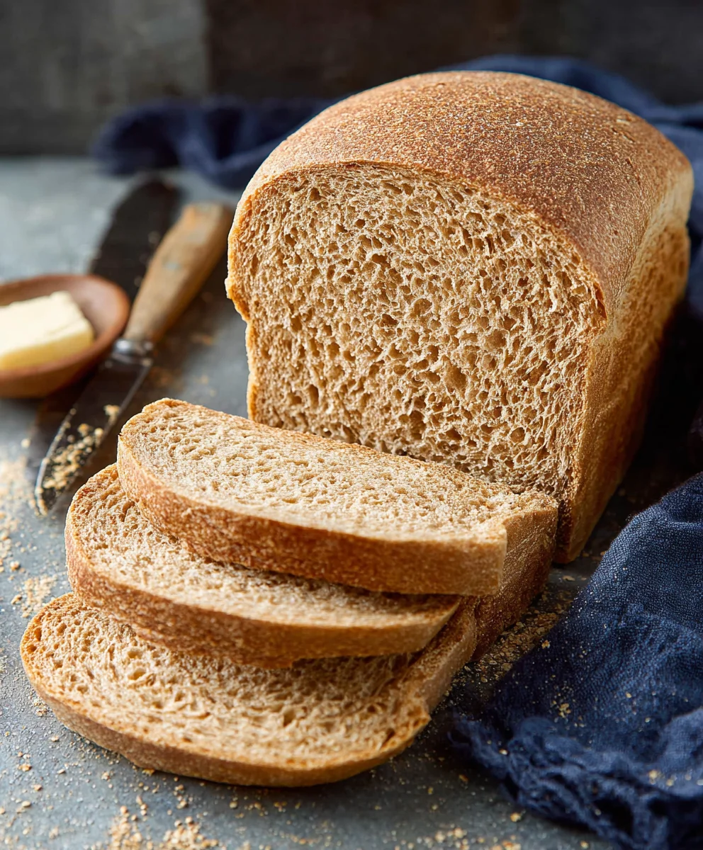 Easy Whole Wheat Bread Recipe-Healthy Homemade Loaf