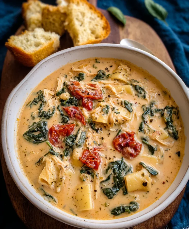 Creamy Marry Me Tuscan Chicken Soup Recipe