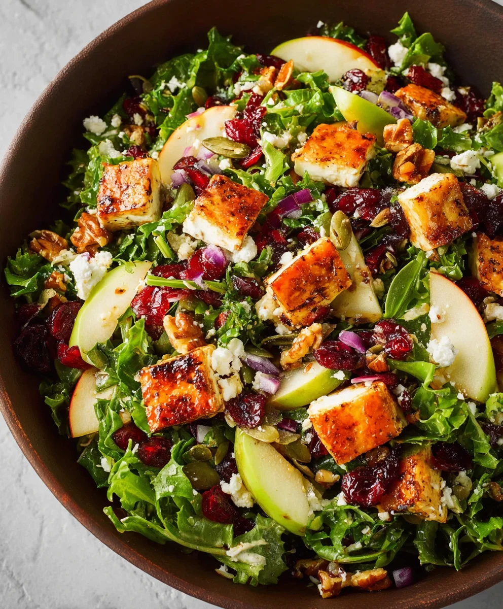 Healthy Fall Salad - Seasonal Harvest Delight