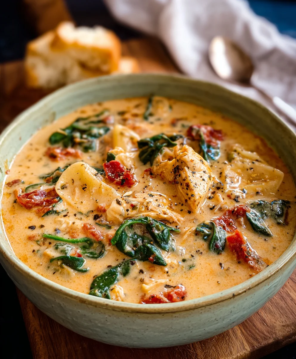 Creamy Marry Me Tuscan Chicken Soup Recipe