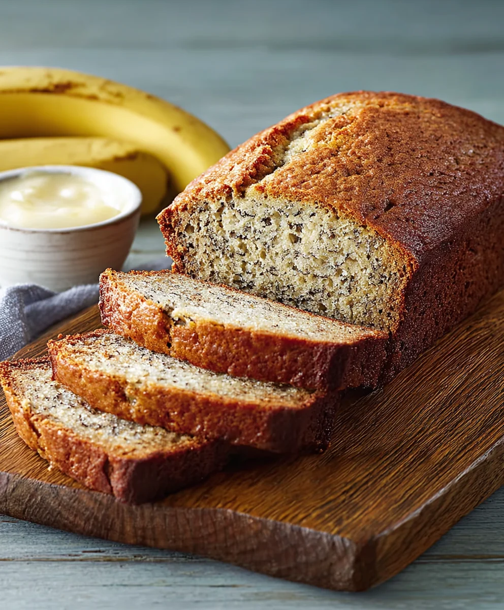 Easy Moist Banana Bread Recipe - Simply Delicious