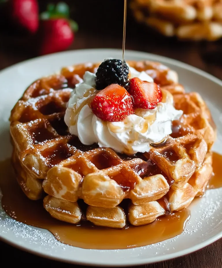 High Protein Waffles-Healthy Breakfast Boost