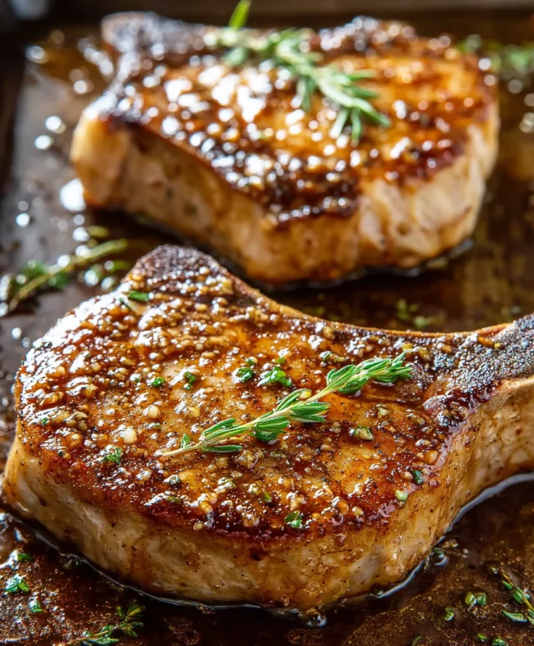 Easy Honey Mustard Beef Chops Oven Recipe
