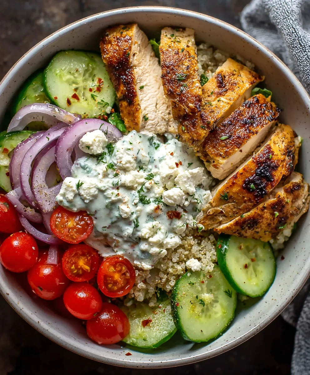 Easy Greek Beef Gyro Bowl Recipe