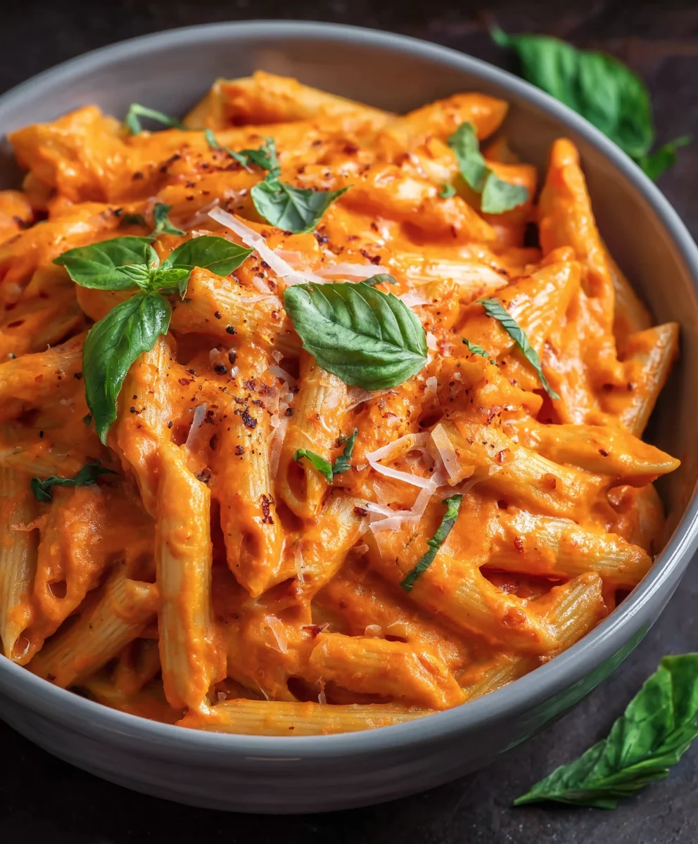 Healthy Penne Alla Vodka Extract Easy Weeknight Dinner