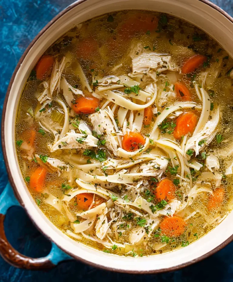 Best Chicken Noodle Soup Recipe- Comfort Food Classic