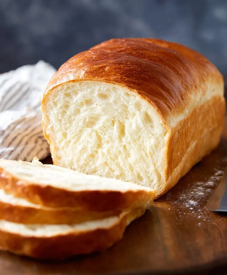 Easy Homemade White Bread Recipe-Soft & Fluffy