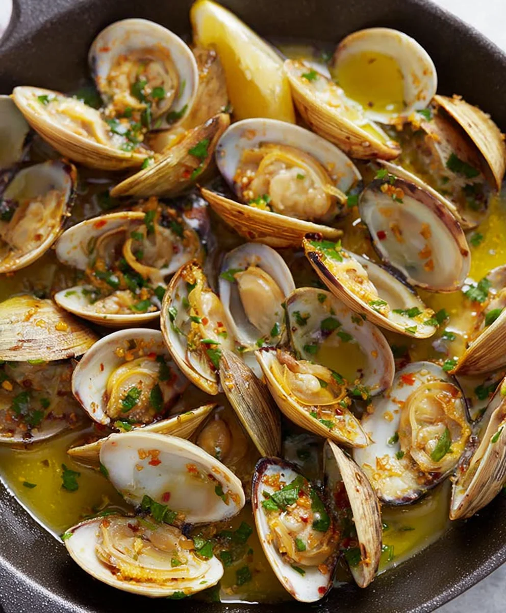 Garlic Butter Clams Recipe - Easy & Delicious Seafood