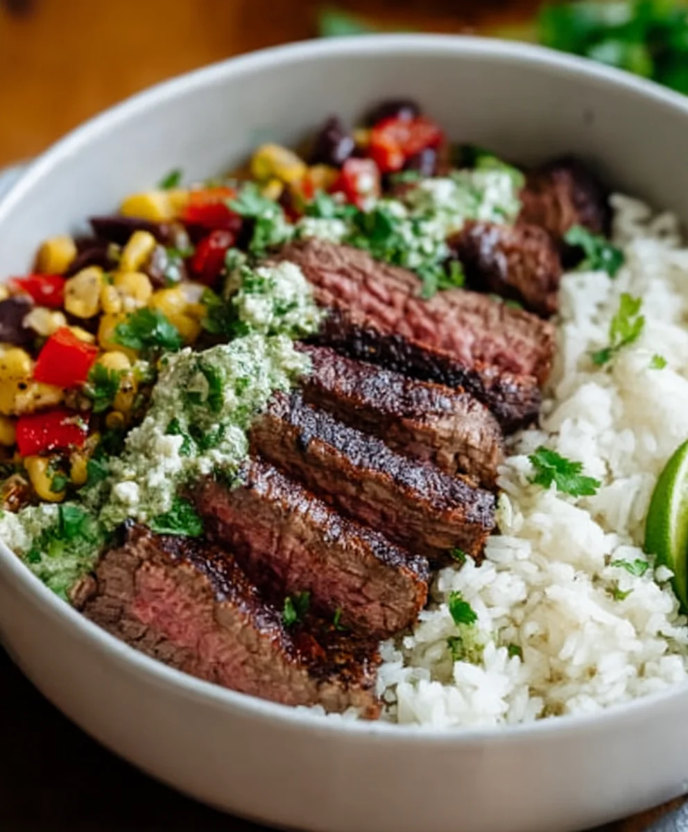 Cilantro Lime Beef Bowls-Quick & Flavorful Meal