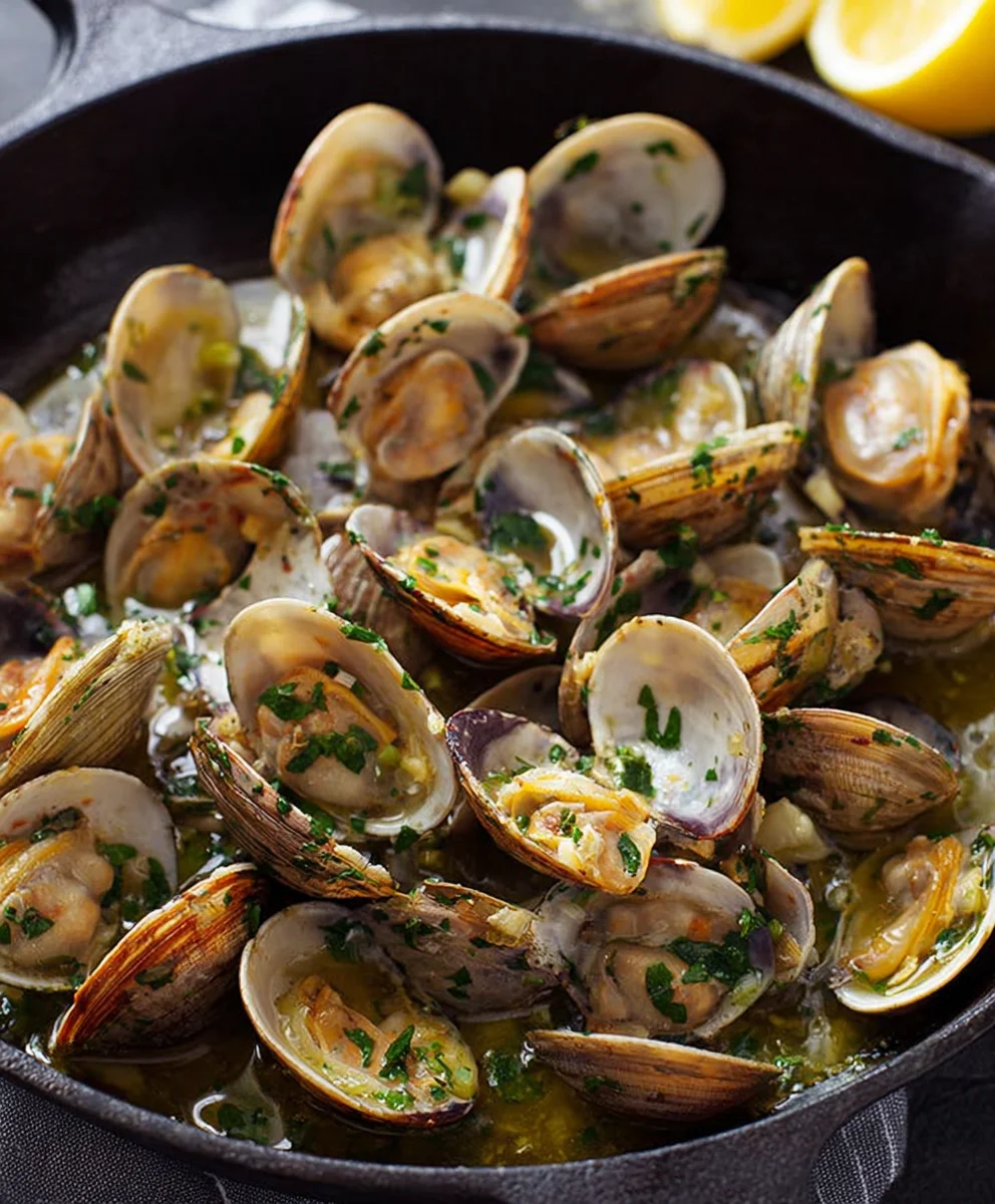 Garlic Butter Clams Recipe - Easy & Delicious Seafood