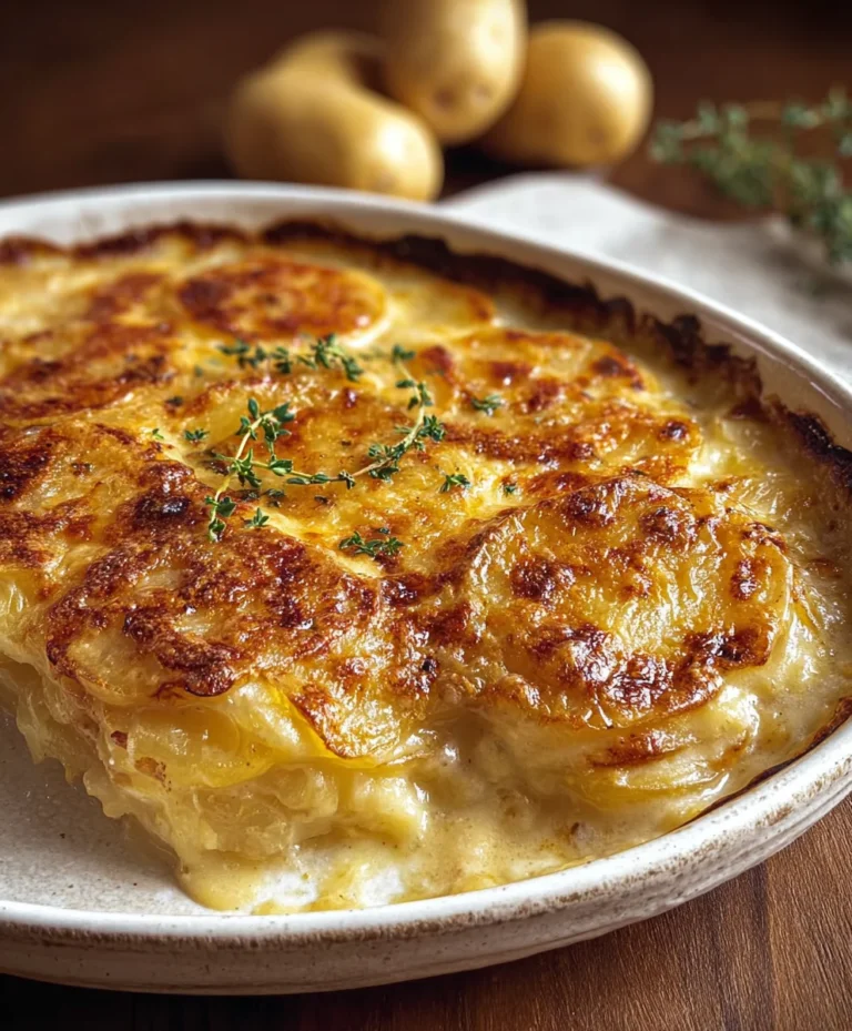 Easy Potatoes au Gratin – Creamy Beefy Comfort Food