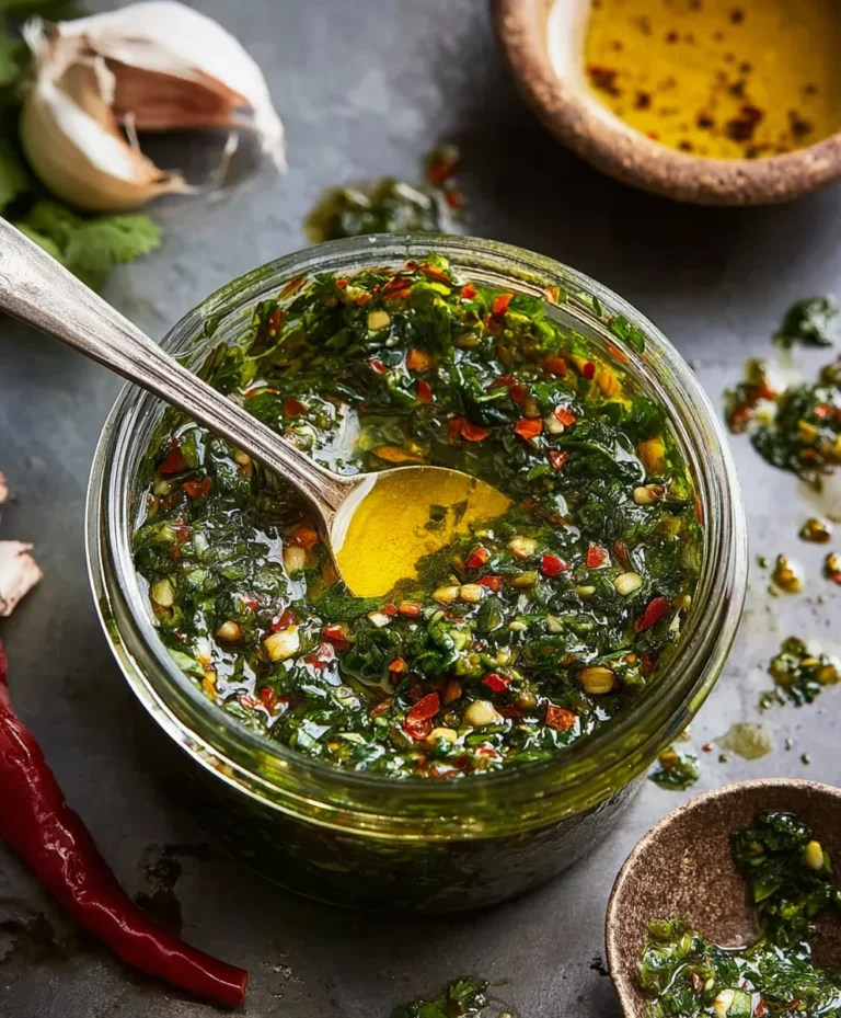 Easy Chimichurri Sauce for Beef – Zesty Herb Dip