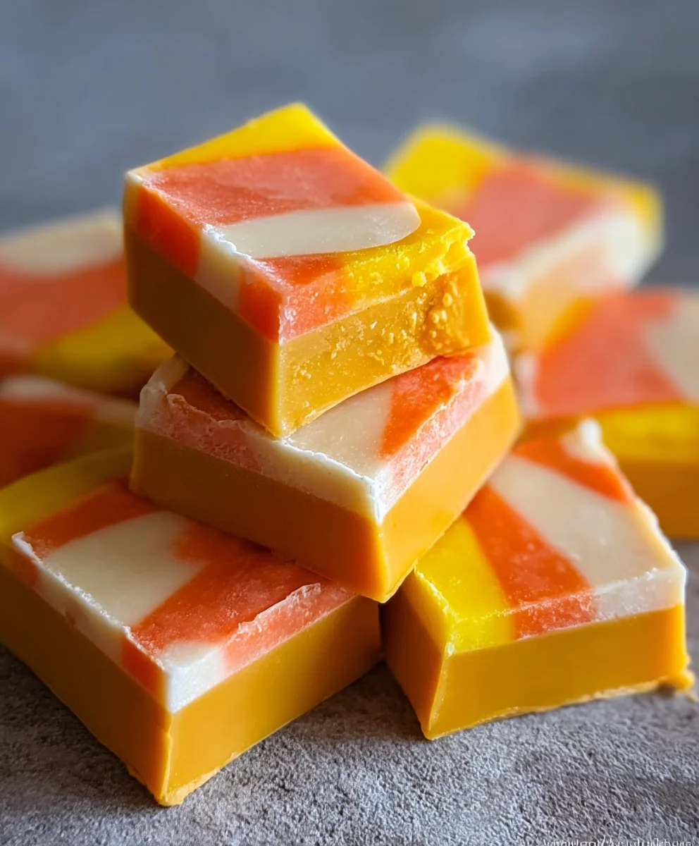Candy Corn Fudge Recipe - Easy & Delicious Treat