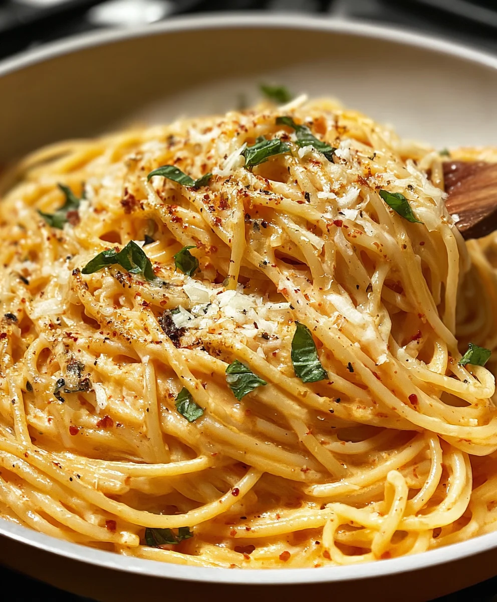 Cheesy Garlic Parmesan Spaghetti - Easy & Delicious Recipe