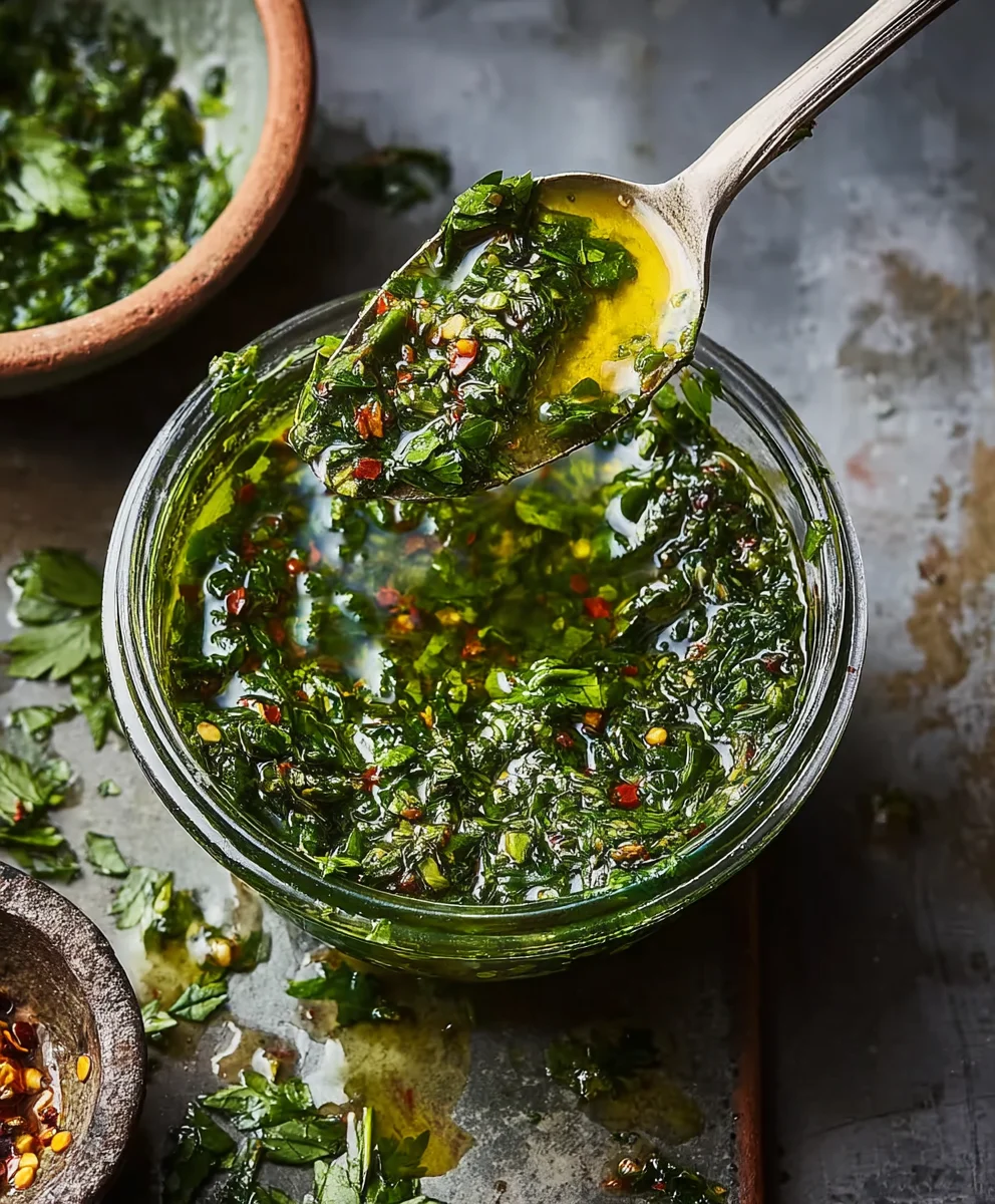 Easy Chimichurri Sauce for Beef - Zesty Herb Dip