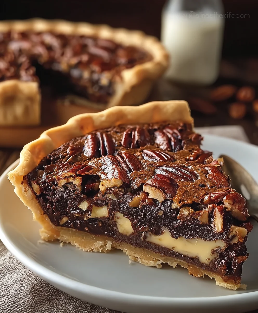 Decadent Brownie Pecan Pie - Ultimate Dessert
