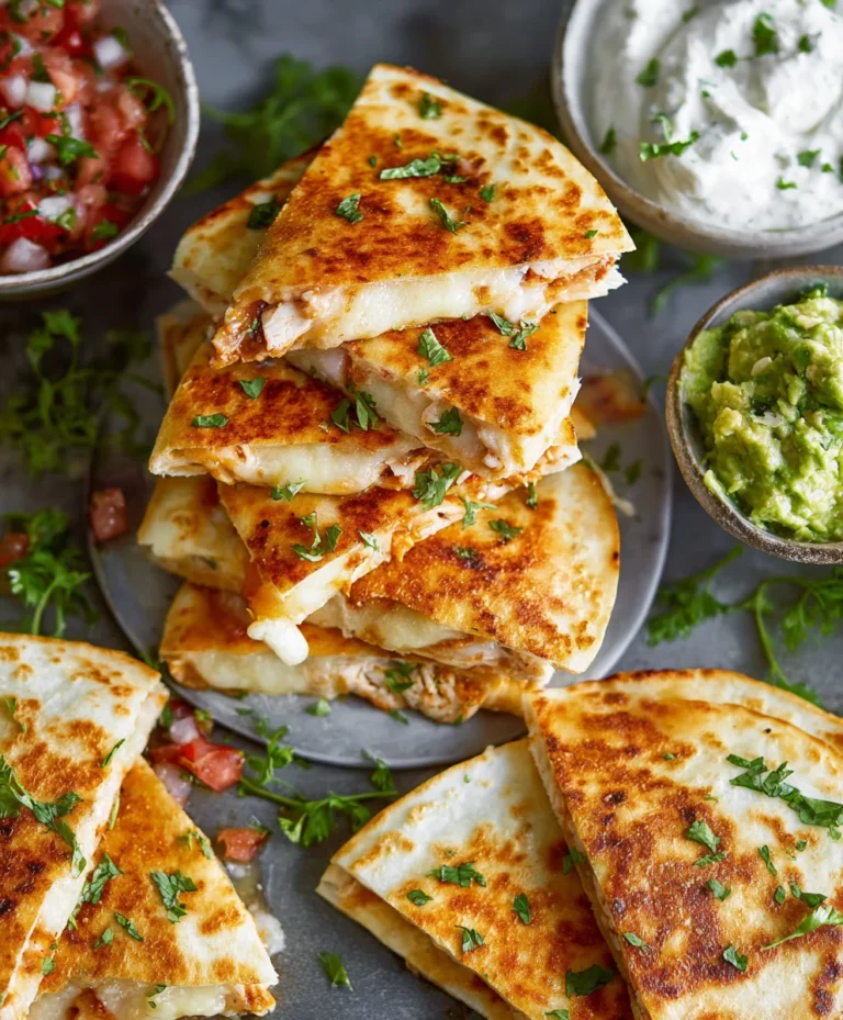 Easy Mini Chicken Quesadillas- Quick Snack Recipe