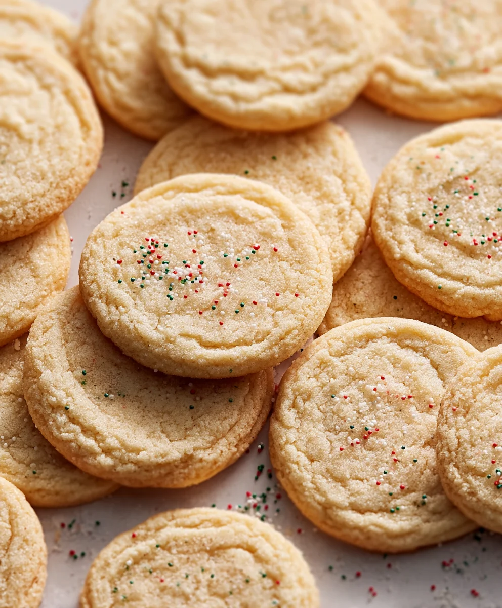 Easy Sugar Cookies-Holiday Baking Bliss