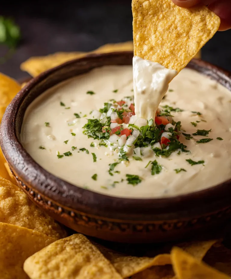 Creamy Queso Blanco Cheese Dip Recipe-Easy & Delicious