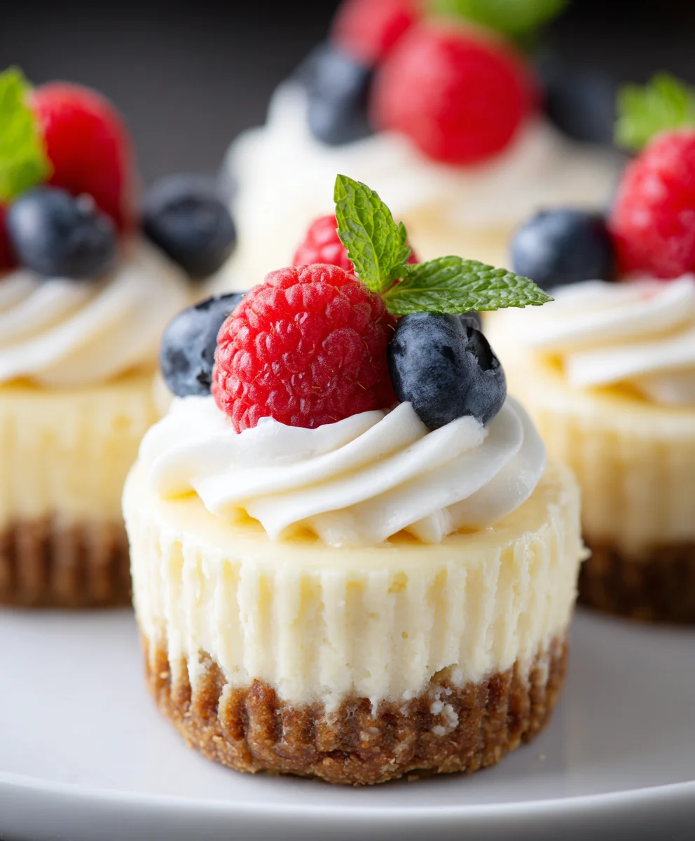 Best Mini Cheesecakes Recipe-Delicious & Easy