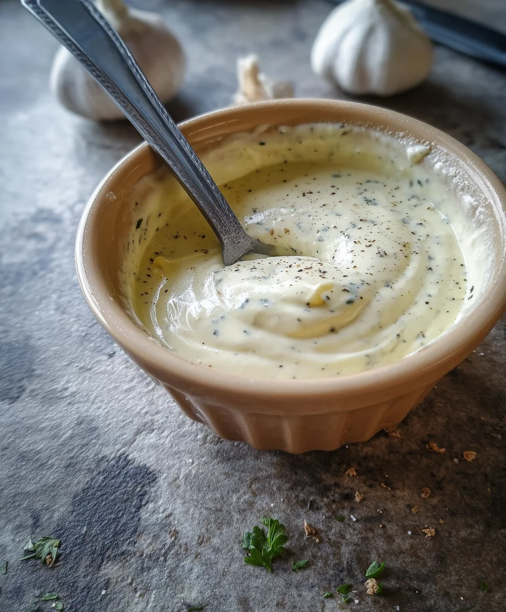 Easy Garlic Aioli Sauce Recipe - Delicious Dip