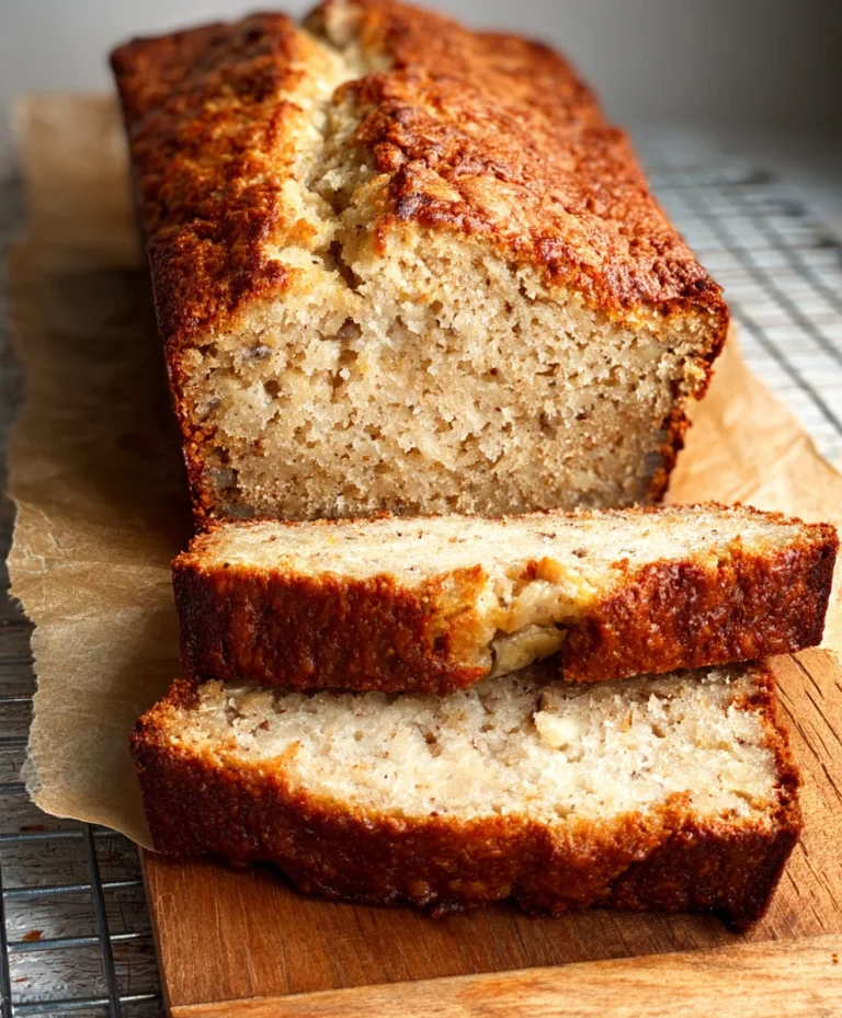Moist Cottage Cheese Banana Bread Recipe
