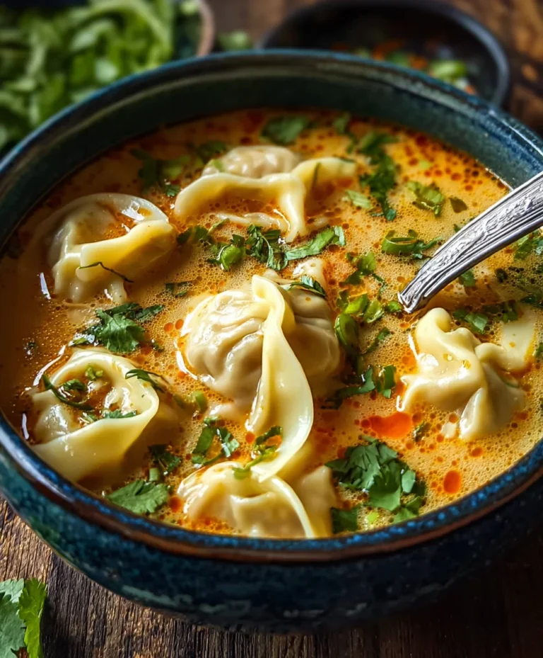 Cozy Beef Potsticker Soup – Comforting Thai Recipe