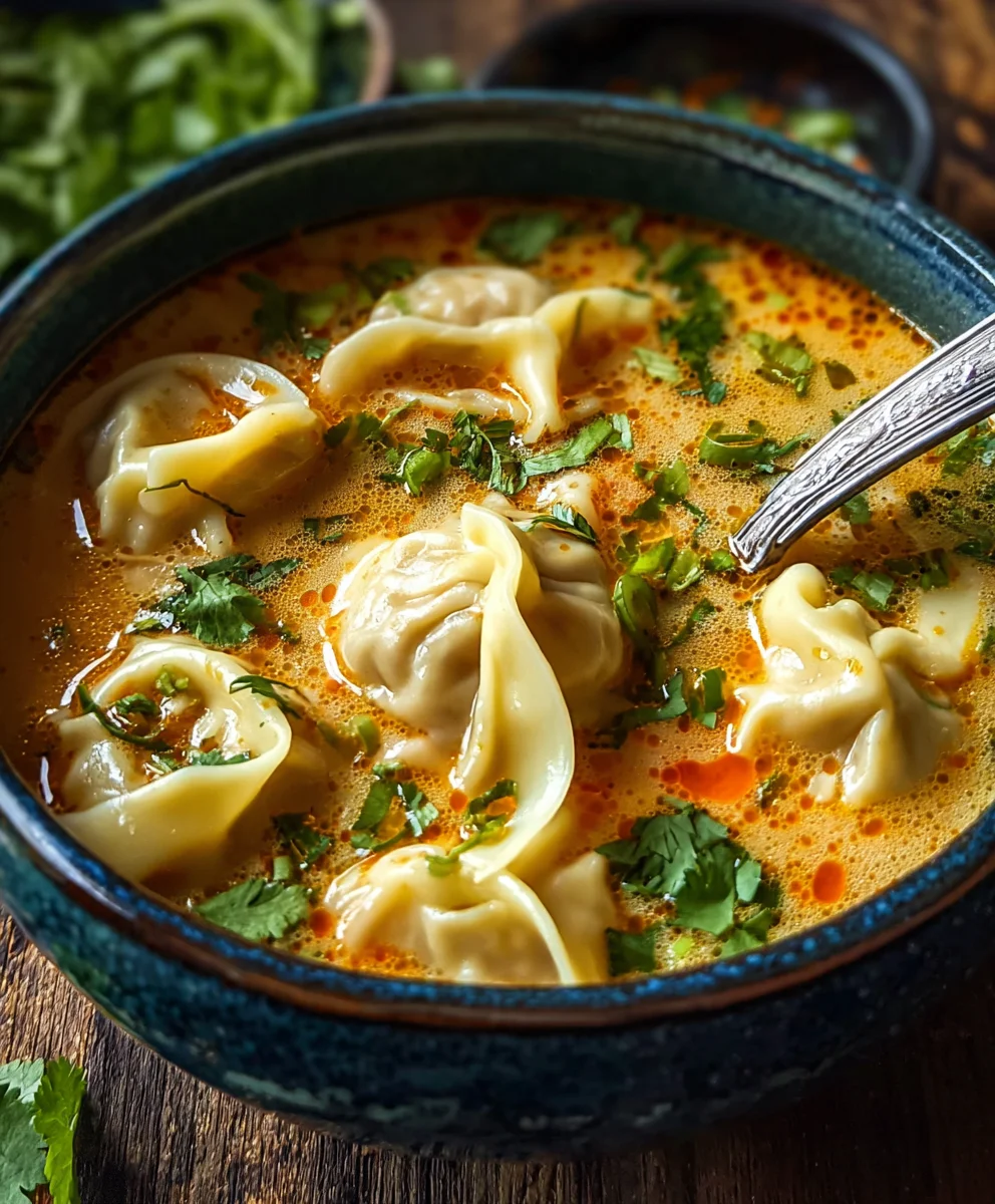 Cozy Beef Potsticker Soup - Comforting Thai Recipe