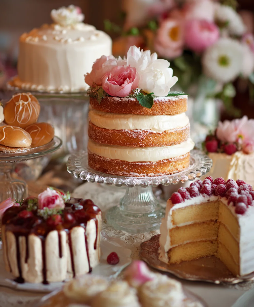 Vintage Wedding Dessert Table Ideas - Sweet Bliss