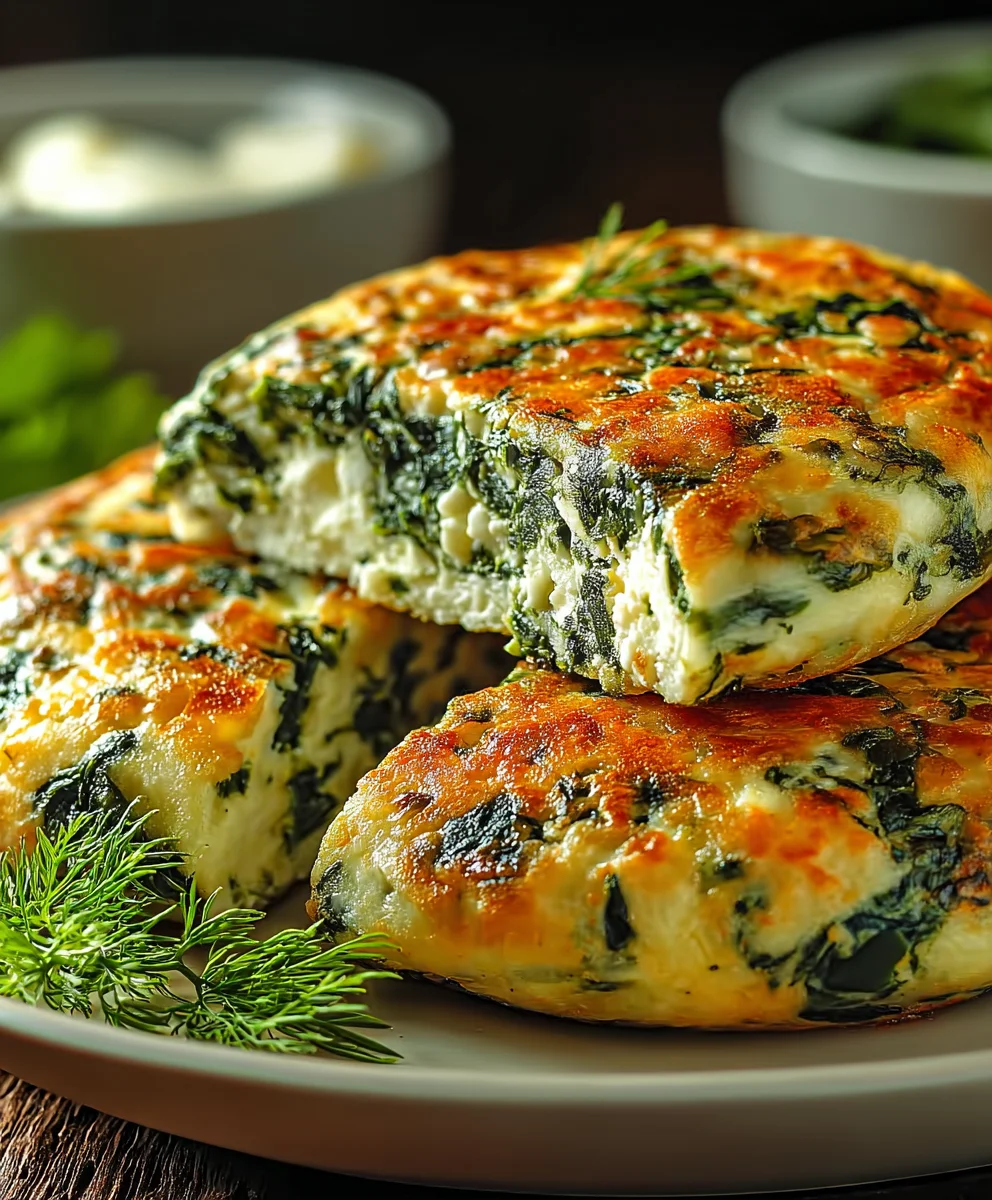 Easy Spinach Cottage Cheese Flagels - Any Meal