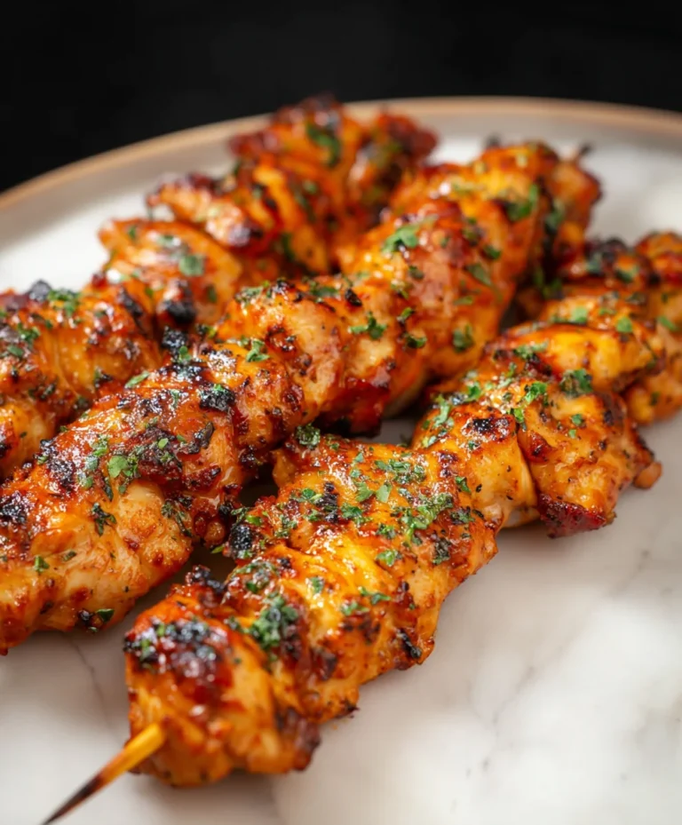 Easy Air Fryer Chicken Skewers – Quick & Juicy Recipe