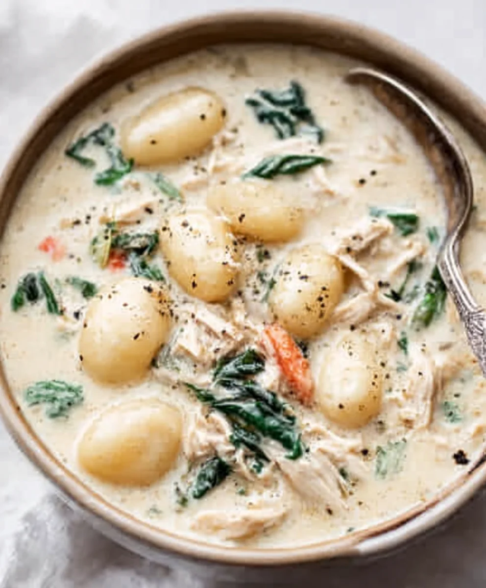 Olive Garden Chicken Gnocchi Soup Recipe - Best Flavor