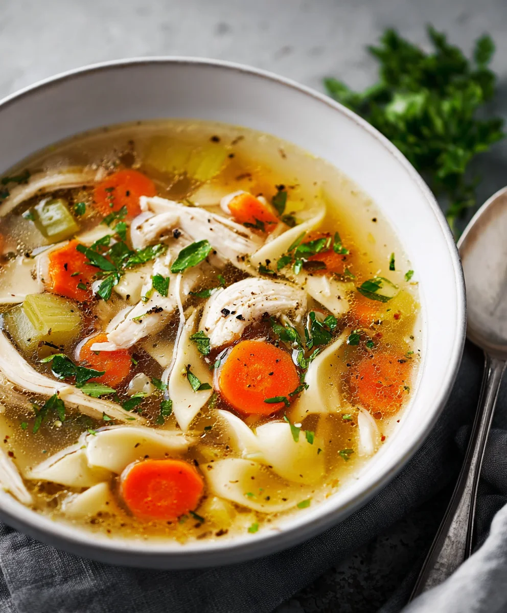 Ultimate Chicken Soup Recipe-Hearty & Flavorful