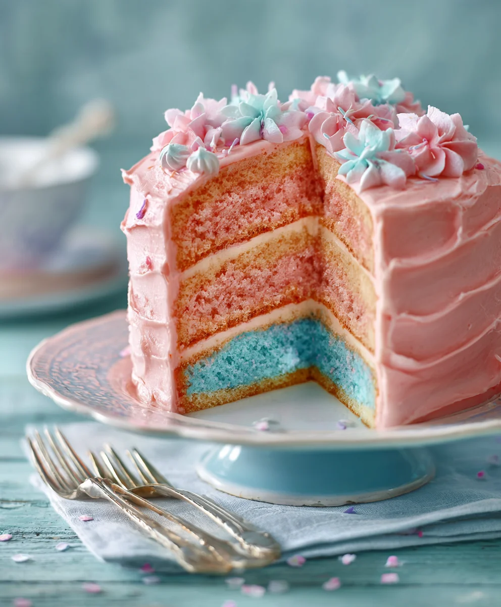 Coquette Party Dreamy Pink Blue Recipes-Sweet & Savory