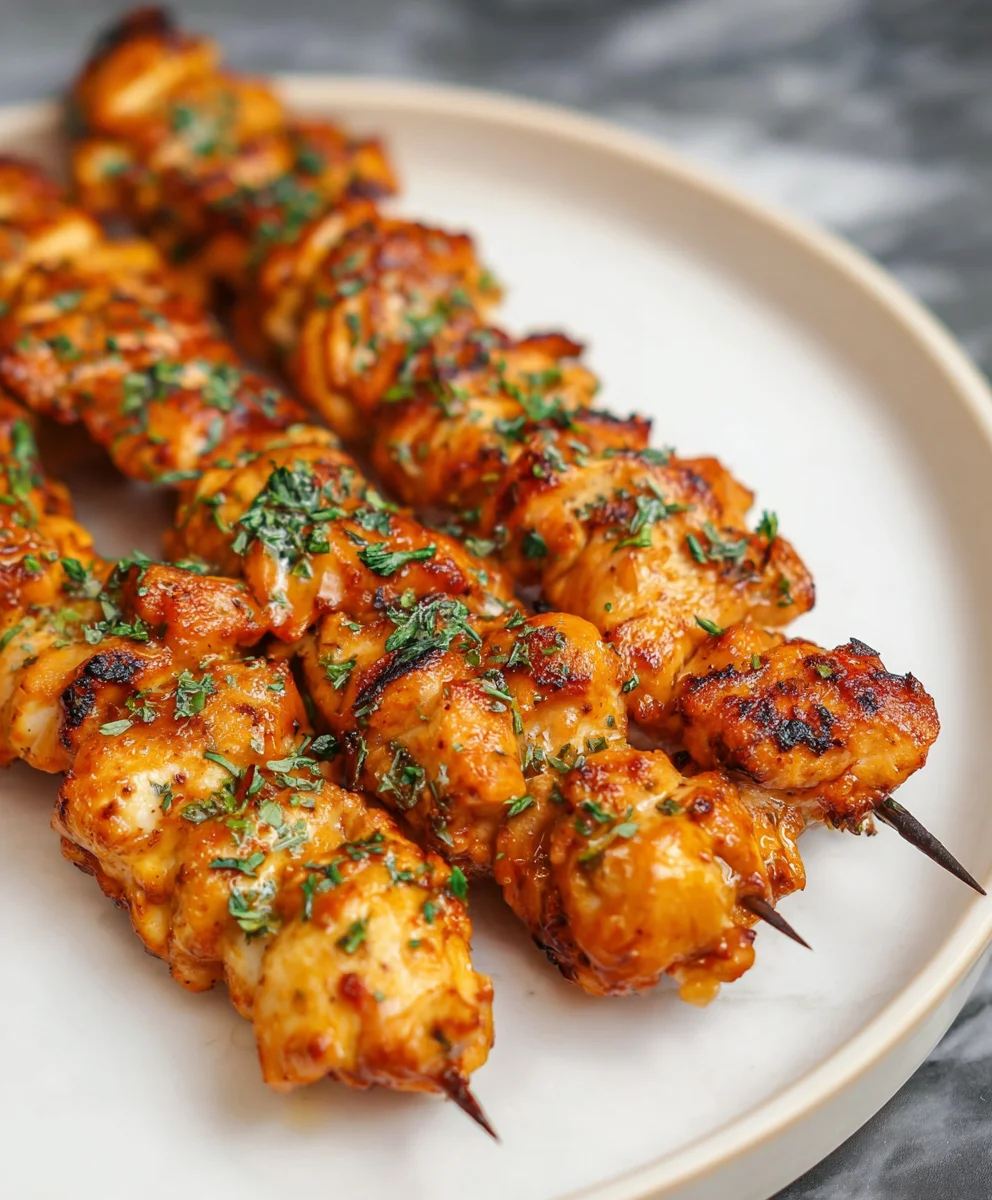 Easy Air Fryer Chicken Skewers - Quick & Juicy Recipe