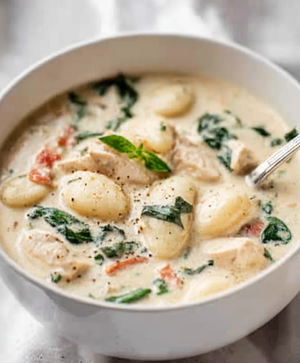 Olive Garden Chicken Gnocchi Soup Recipe - Best Flavor