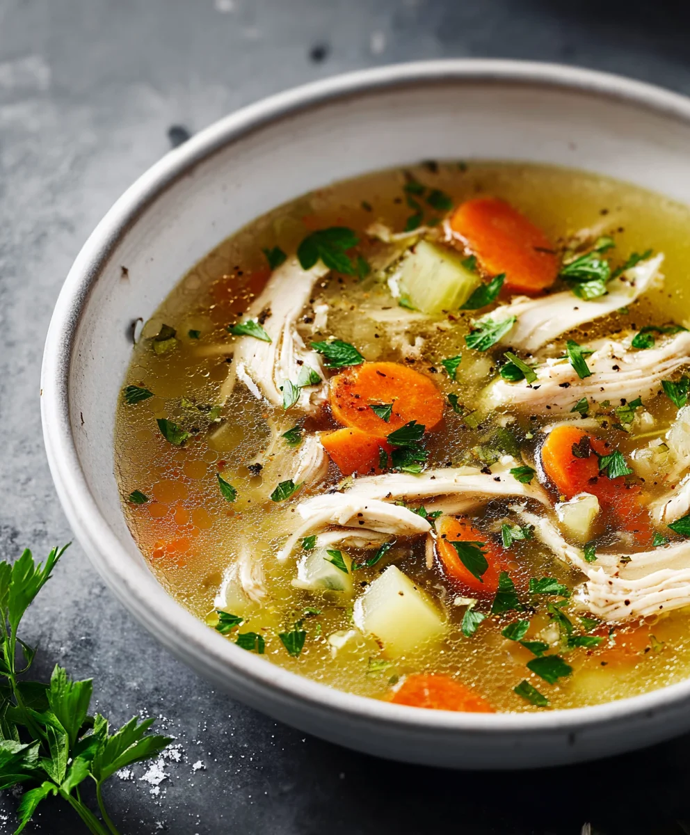 Ultimate Chicken Soup Recipe-Hearty & Flavorful