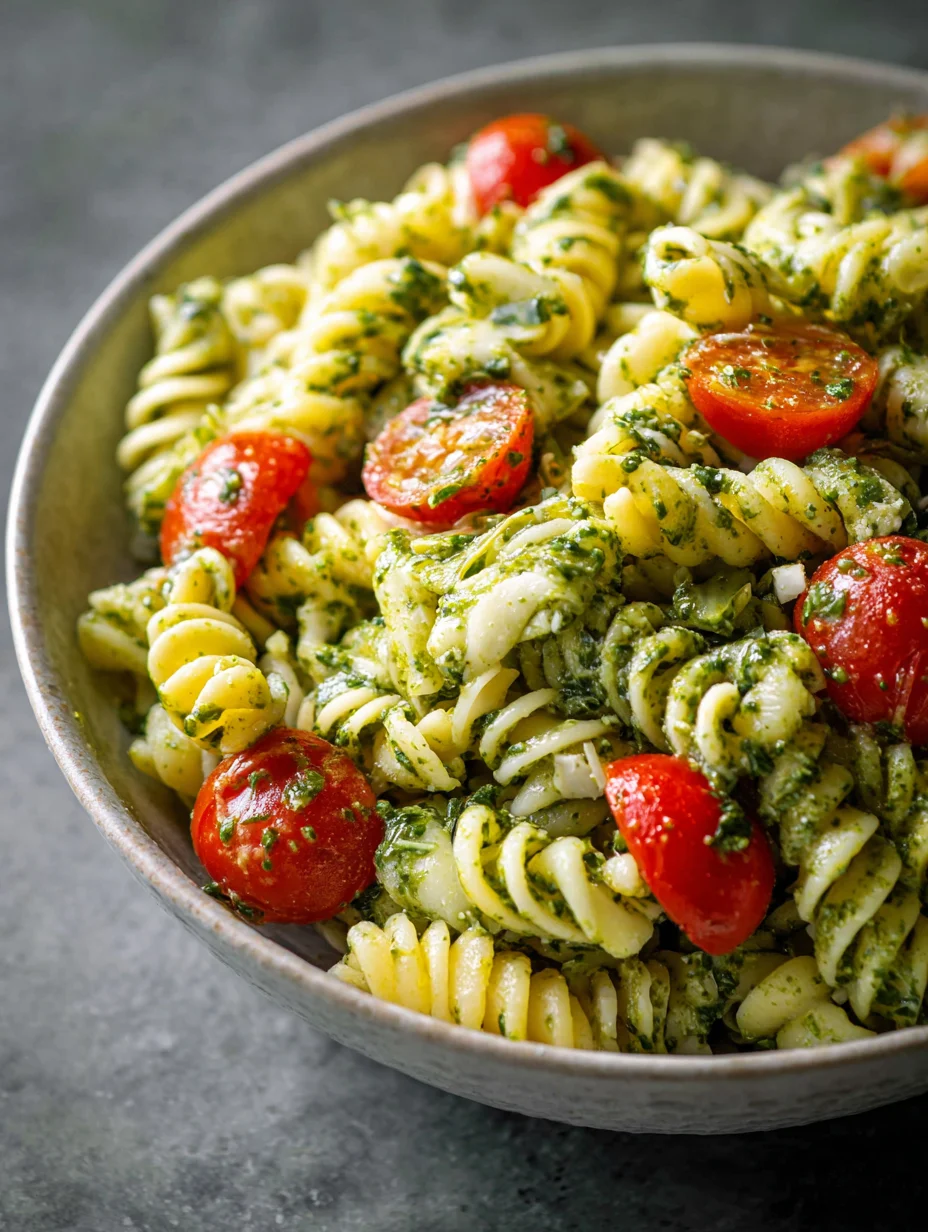 Quick & Easy Pesto Pasta Salad Recipe