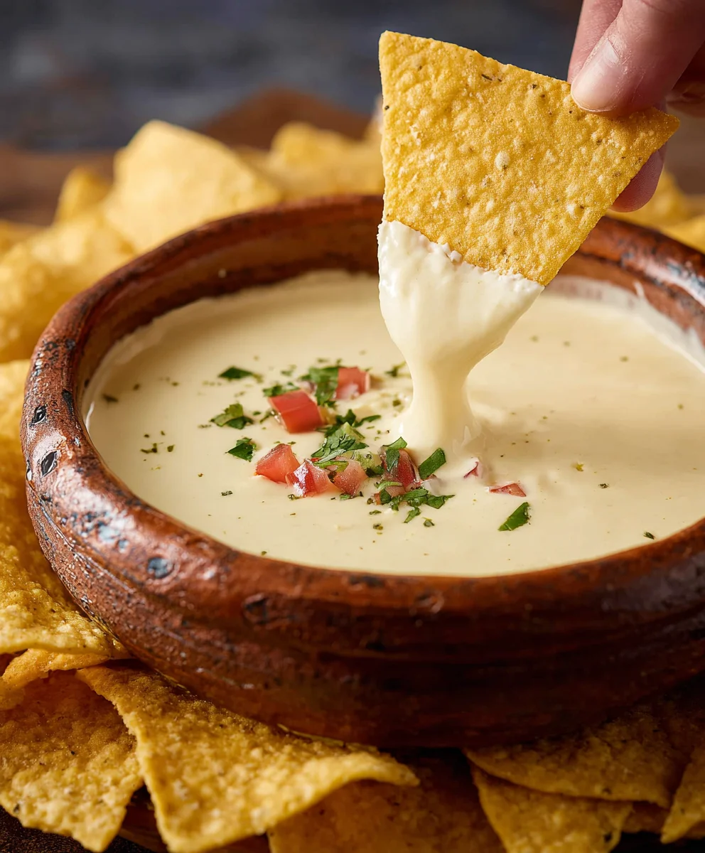 Creamy Queso Blanco Cheese Dip Recipe-Easy & Delicious