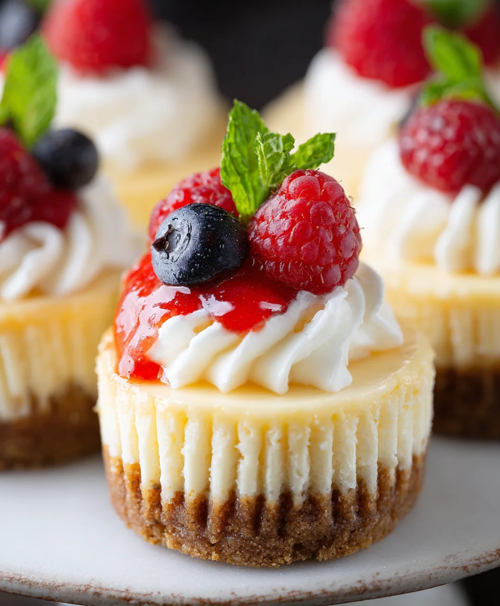 Best Mini Cheesecakes Recipe-Delicious & Easy