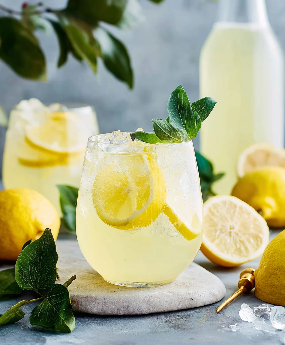 Easy Limoncello Spritz Recipe - Refreshing Non-Non-Non-Alcoholic Alternativeic Drink