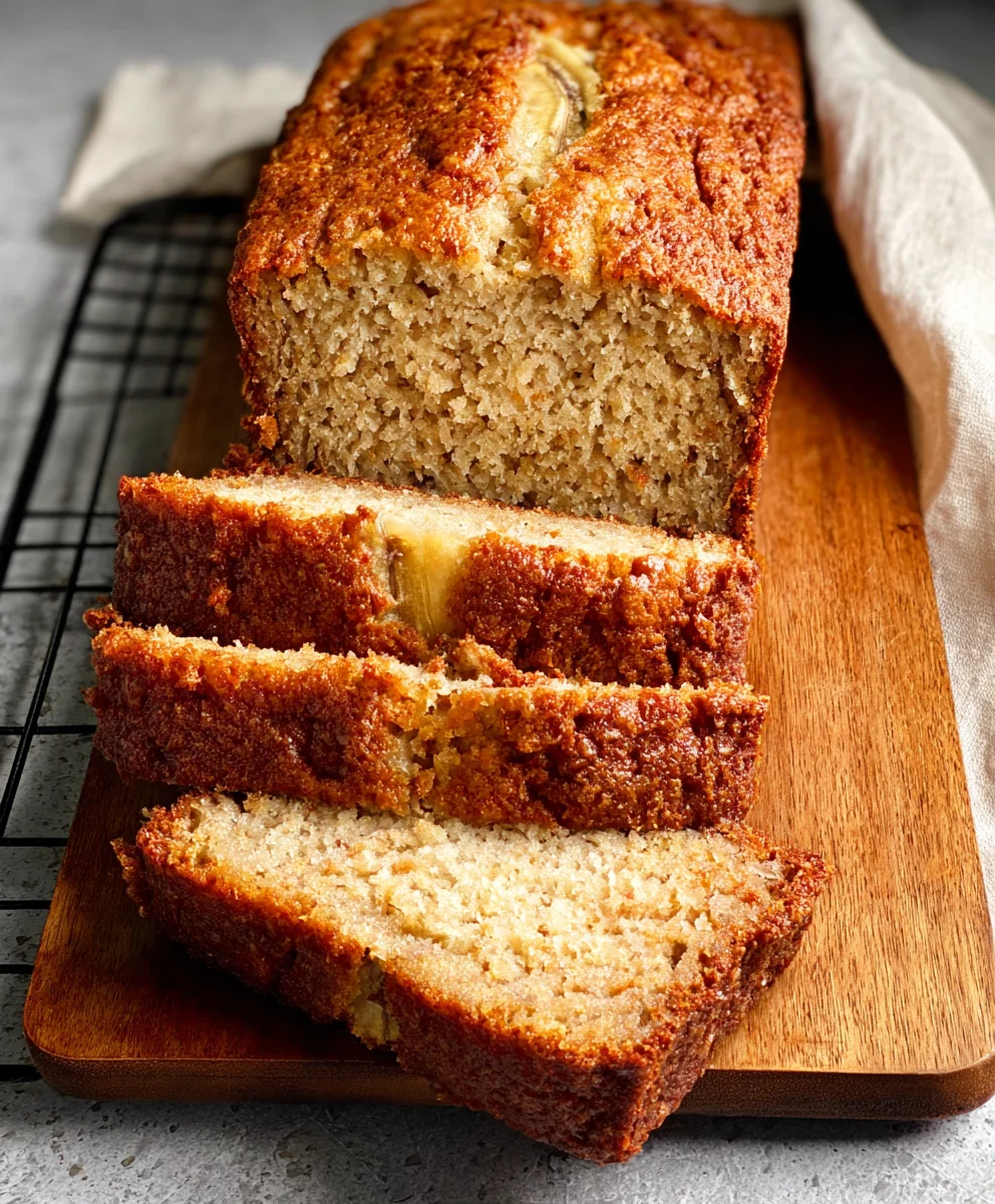 Moist Cottage Cheese Banana Bread Recipe