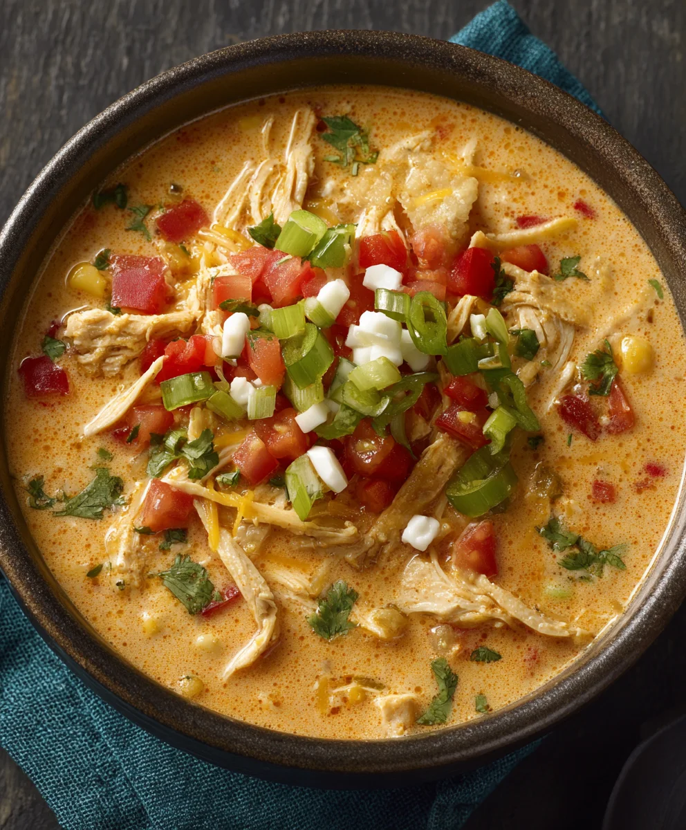 Creamy Chicken Enchilada Soup Recipe