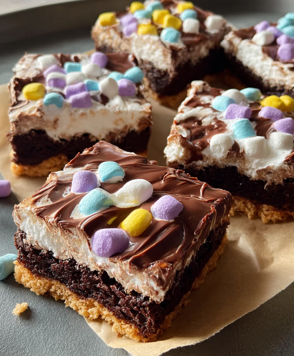 Easy Peep Bars - A Sweet Easter Treat