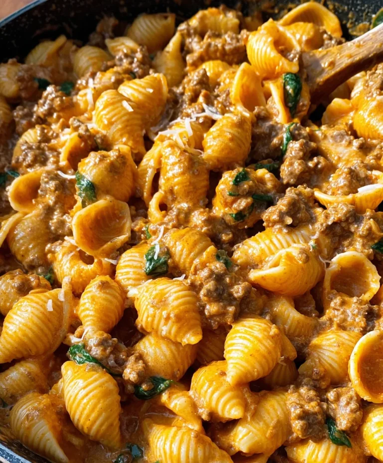 Creamy Beef and Shells Recipe – Easy Comfort Food