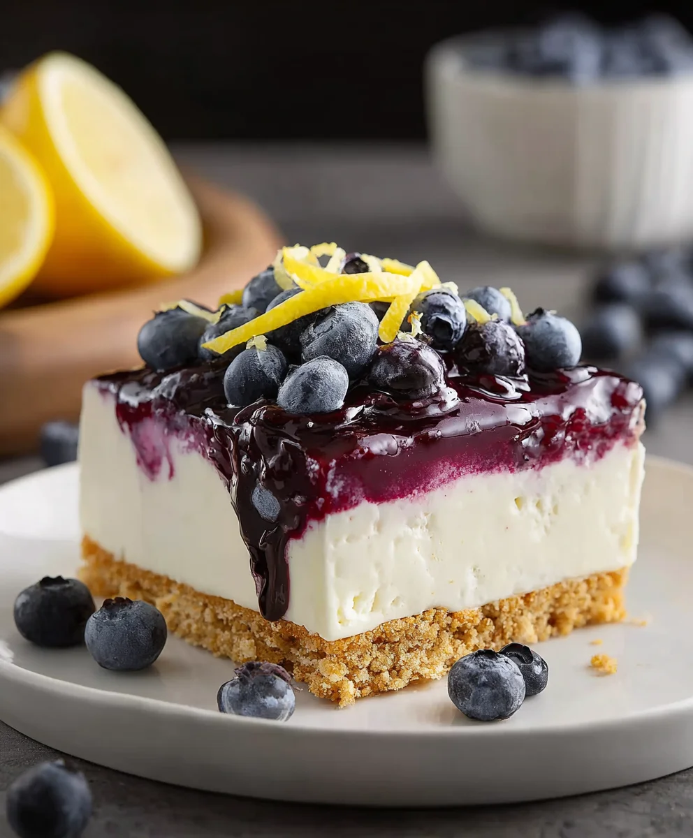 Lemon Blueberry Delight Recipe-Easy & Delicious Dessert