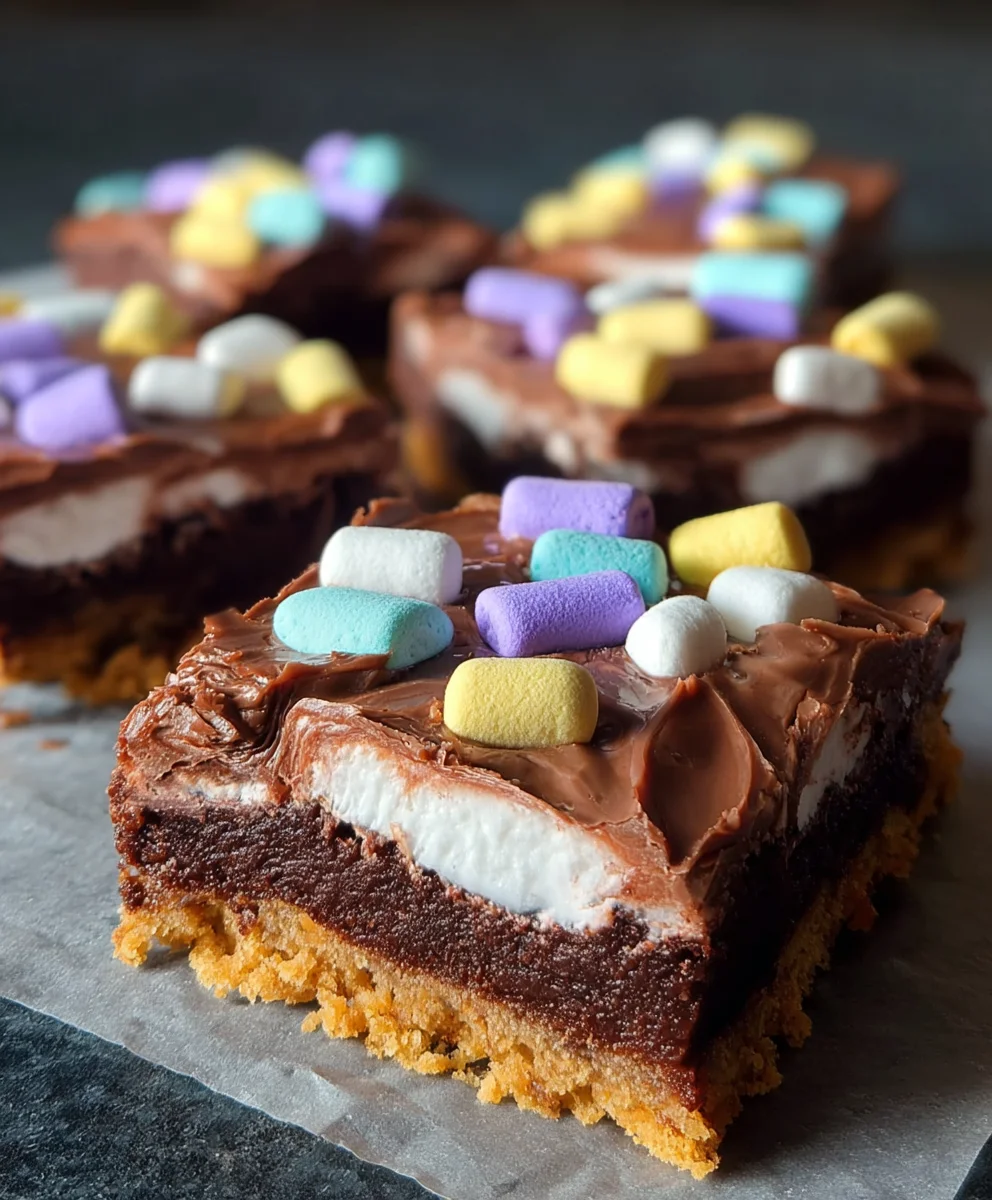 Easy Peep Bars - A Sweet Easter Treat