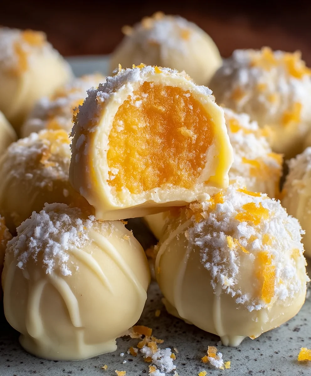 White Chocolate Orange Bliss - A Zesty Delight