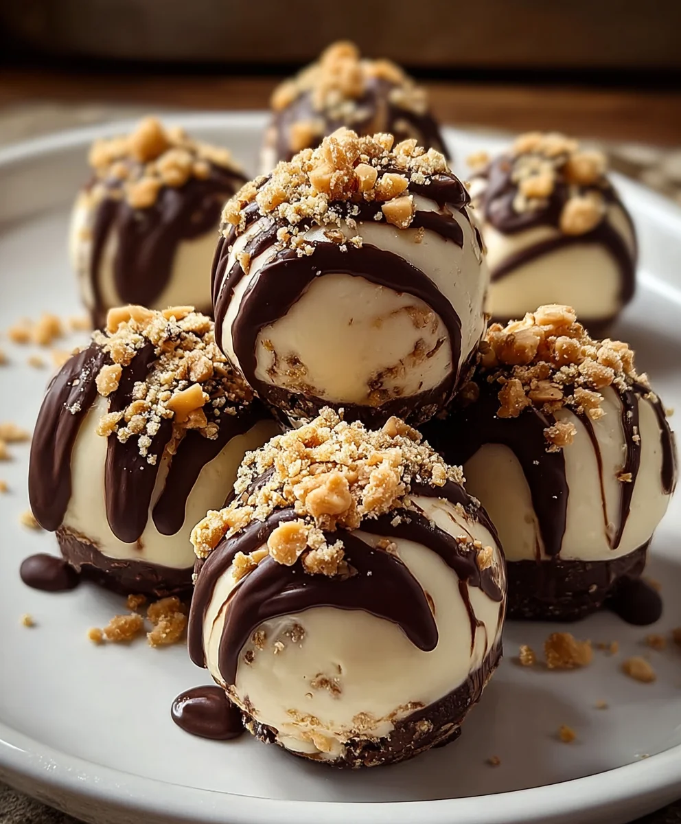 Easy No-Bake Peanut Butter Cheesecake Balls Recipe